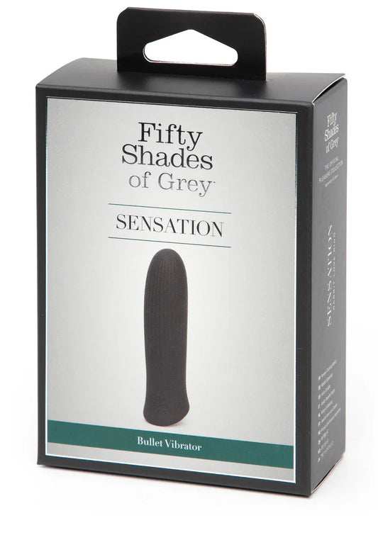 Sensation Rechargeable Bullet Vibrator Fifty Shades of Grey - Happytoys Sexshop: online sex shop for Feeling Happy & Easy 😊 - Discreet geleverd