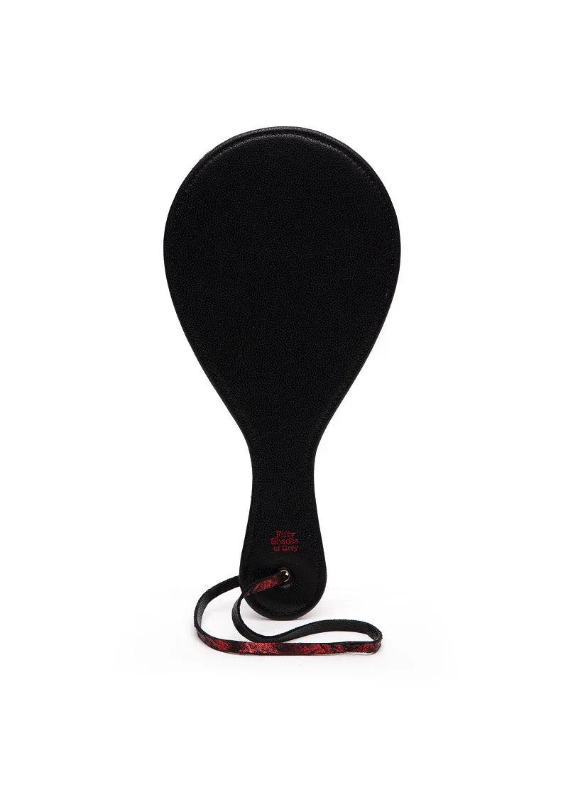 Sweet Anticipation Round Paddle Fifty Shades of Grey - Happytoys Sexshop: online sex shop for Feeling Happy & Easy 😊 - Discreet geleverd