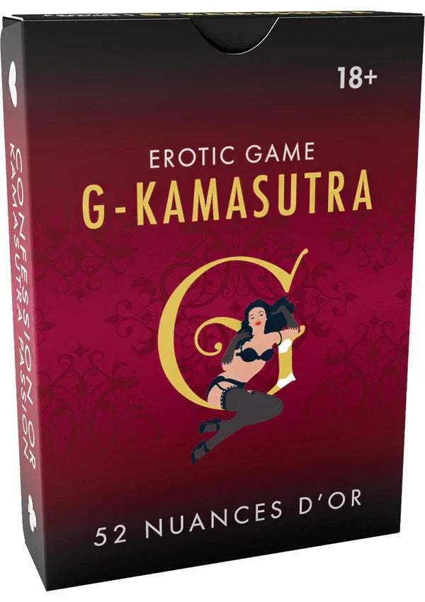 G Kamasutra cards ENG by Mad Party Games - Happytoys Sexshop: online sex shop for Feeling Happy & Easy 😊 - Discreet geleverd