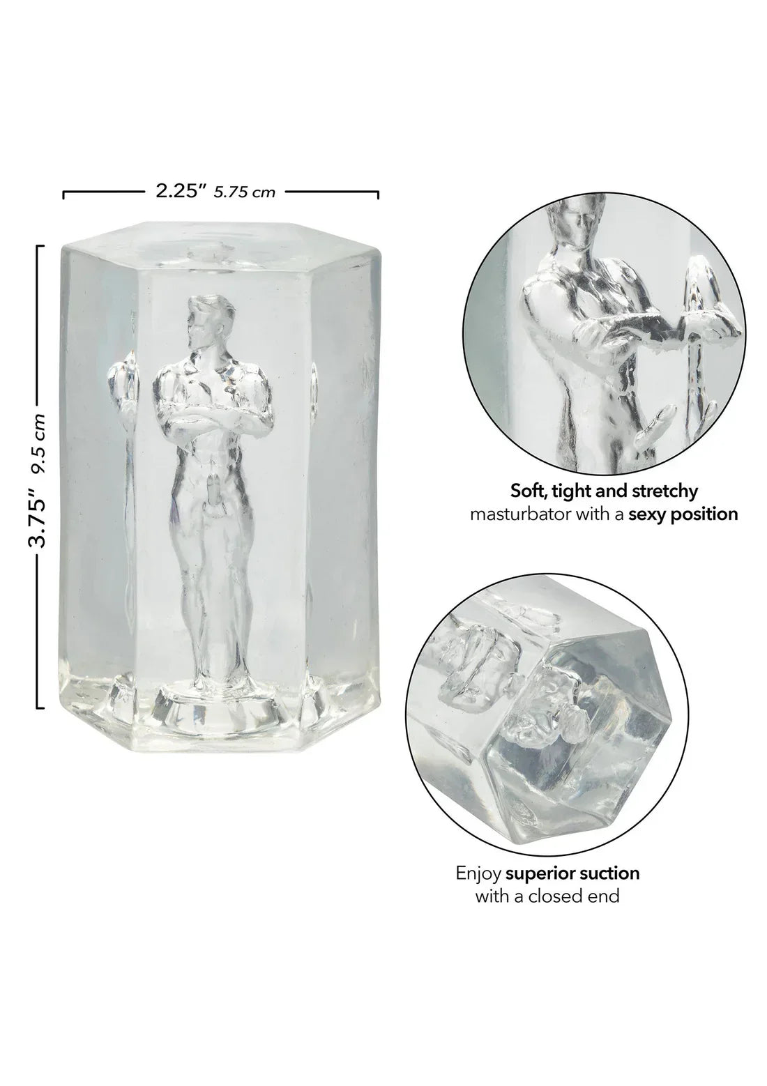 Guys Guys Guys David by CalExotics - Happytoys Sexshop: online sex shop for Feeling Happy & Easy 😊 - Discreet geleverd