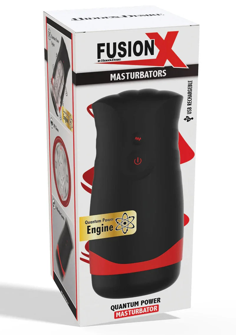 Fusion X Quantum Power Masturbator by Hidden Desire - Happytoys Sexshop: online sex shop for Feeling Happy & Easy 😊 - Discreet geleverd