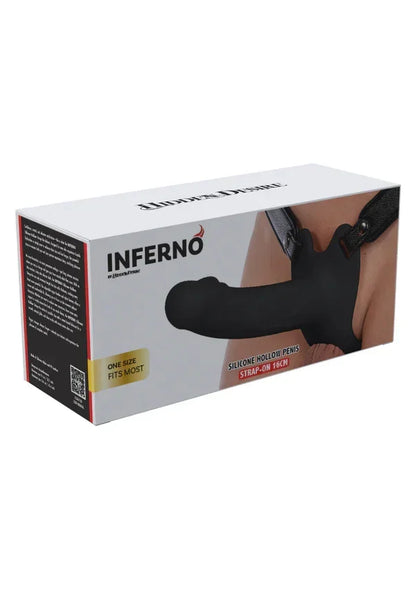 Hollow Penis Strapon 16cm Black by Hidden Desire - Happytoys Sexshop: online sex shop for Feeling Happy & Easy 😊 - Discreet geleverd