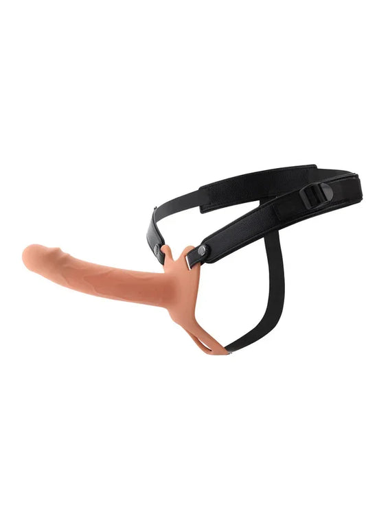 Hollow Penis Strapon 18cm Skin by Hidden Desire - Happytoys Sexshop: online sex shop for Feeling Happy & Easy 😊 - Discreet geleverd