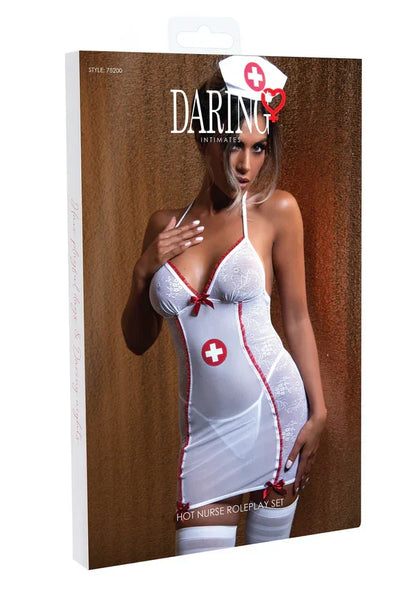 Hot Nurse Roleplay Set by Daring Intimates - Happytoys Sexshop: online sex shop for Feeling Happy & Easy 😊 - Discreet geleverd
