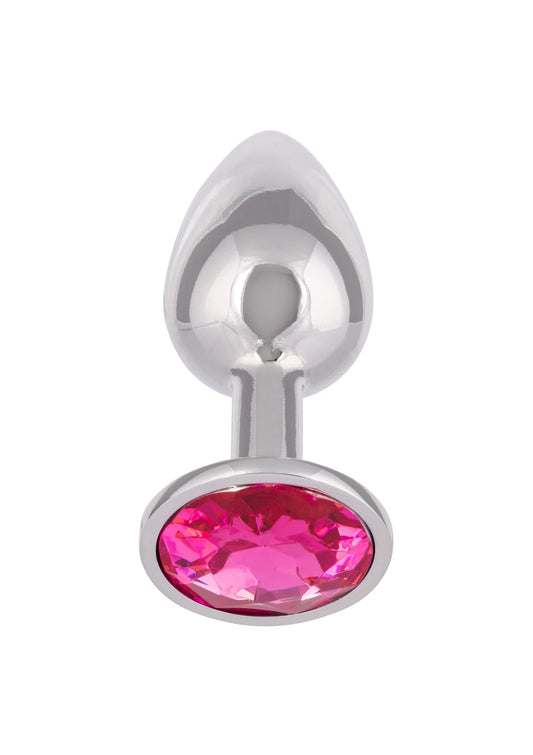Bestel: Jewel Small Rose Plug by CalExotics Jewel - bij Happytoys: de erotische sex webshop | liever Happy dan Easy ⭐⭐⭐⭐⭐ - Default Title - 16510 - PINK