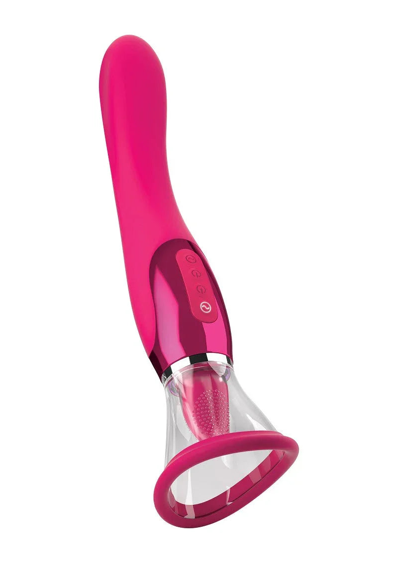 Jimmy Jane Apex VIbrator met tong - Happytoys Sexshop: online sex shop for Feeling Happy & Easy 😊 - Discreet geleverd