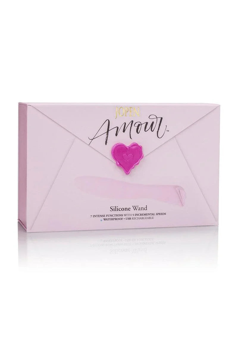 Amour Silicone Wand vibrator by Jopen - Happytoys Sexshop: online sex shop for Feeling Happy & Easy 😊 - Discreet geleverd