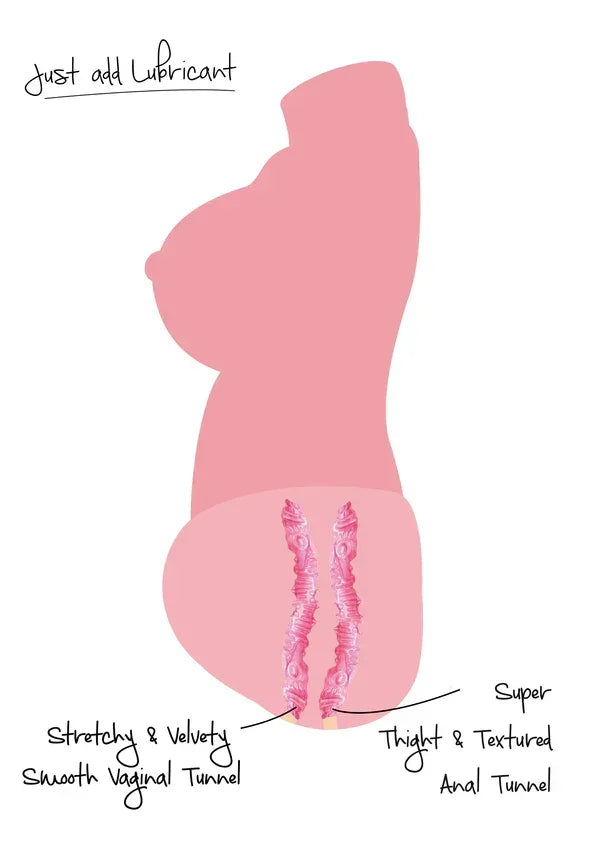 Juicy Double D 5.2 kg by Hidden Desire - Happytoys Sexshop: online sex shop for Feeling Happy & Easy 😊 - Discreet geleverd