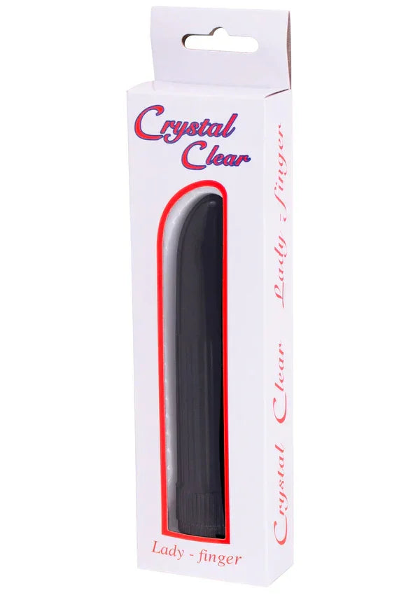 Ladyfinger Mini Vibrator Black by Seven Creations - Happytoys Sexshop: online sex shop for Feeling Happy & Easy 😊 - Discreet geleverd