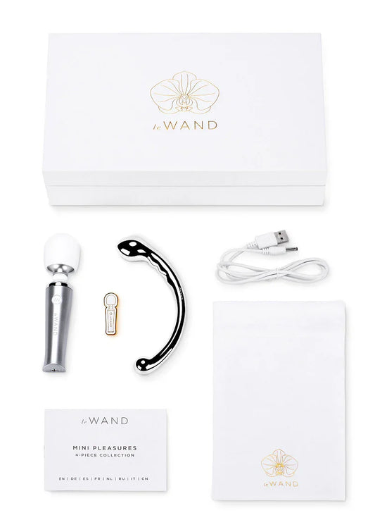 ♀ Le Wand Mini Pleasures Set - Happytoys Sexshop: online sex shop for Feeling Happy & Easy 😊 - Discreet geleverd