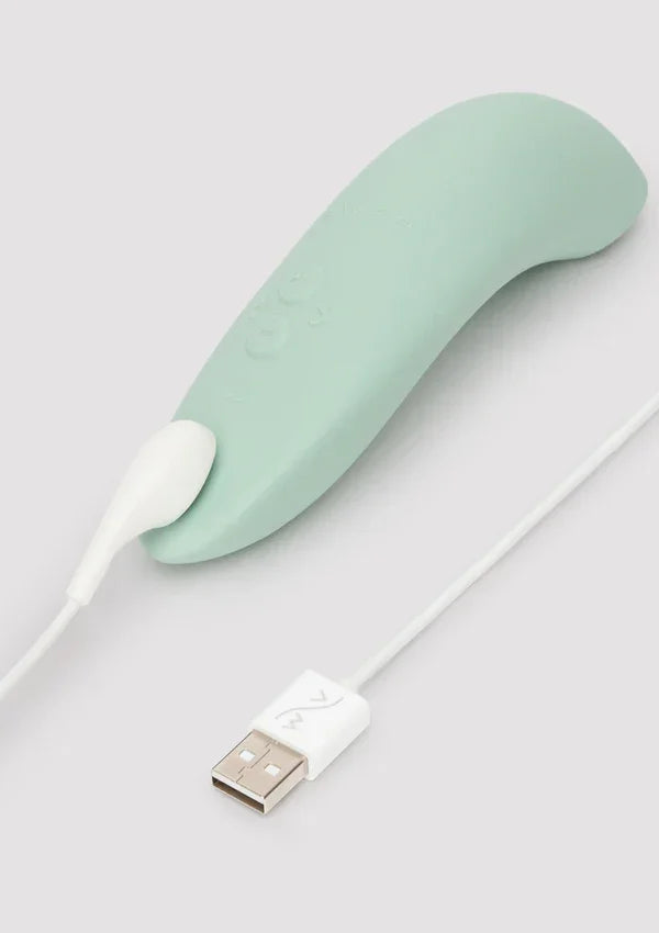Melt 2 Airpressure Vibrator Green by WeVibe - Happytoys Sexshop: online sex shop for Feeling Happy & Easy 😊 - Discreet geleverd