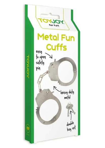 Metal Handcuffs Rose Gold by ToyJoy - Happytoys Sexshop: online sex shop for Feeling Happy & Easy 😊 - Discreet geleverd