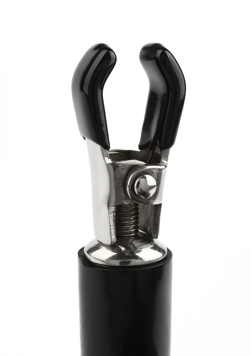 ♀ Mr. Steel Barrel Tit Clamps With Ring - Happytoys Sexshop: online sex shop for Feeling Happy & Easy 😊 - Discreet geleverd