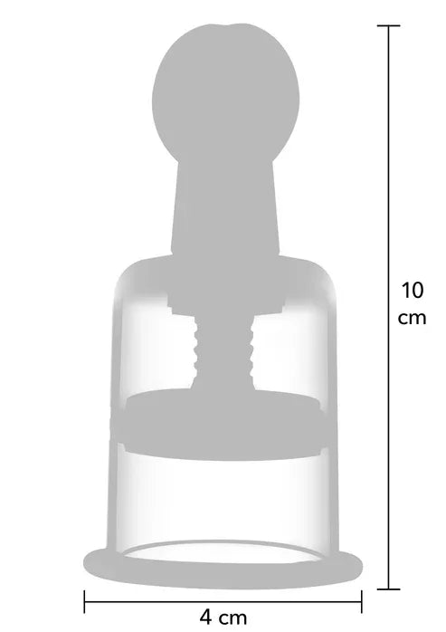 Nipple & Clitoral Suckers S/M by She.E.O. - Happytoys Sexshop: online sex shop for Feeling Happy & Easy 😊 - Discreet geleverd