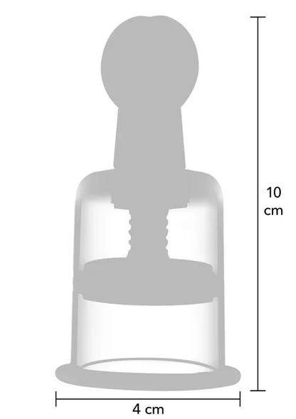 Nipple & Clitoral Suckers S/M by She.E.O. - Happytoys Sexshop: online sex shop for Feeling Happy & Easy 😊 - Discreet geleverd