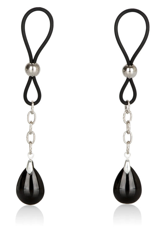 Bestel: Nonpierce Nipple Jewelry by CalExotics Nipple Play - bij Happytoys: de erotische sex webshop | liever Happy dan Easy ⭐⭐⭐⭐⭐ - Default Title - 12950 - BLACK