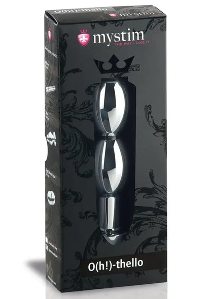 Oh-Thello Oval Plug by MyStim - Happytoys Sexshop: online sex shop for Feeling Happy & Easy 😊 - Discreet geleverd