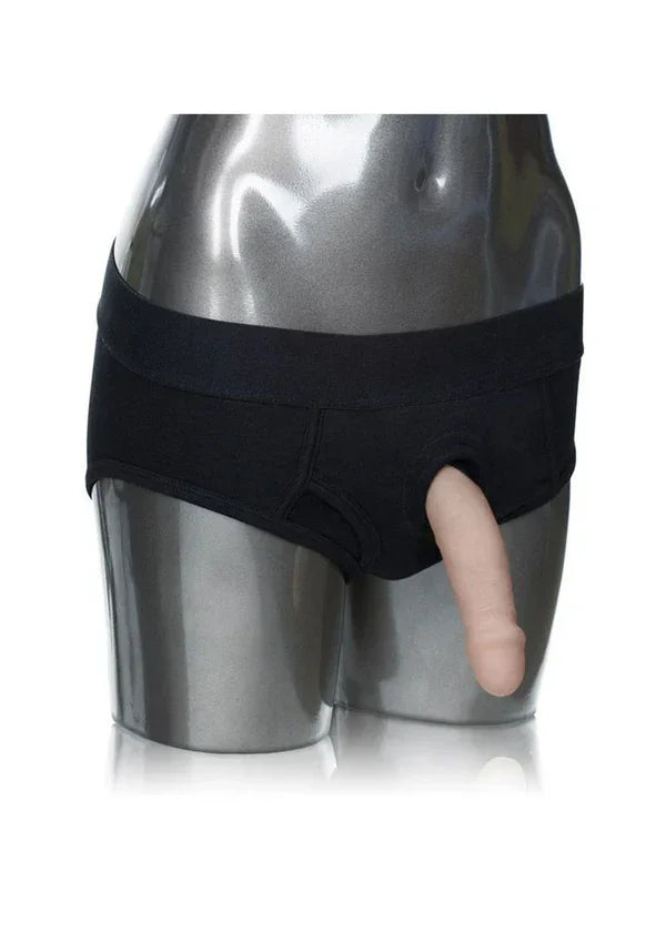 Packer Gear Brief Harness for pegging by CalExotics - Happytoys Sexshop: online sex shop for Feeling Happy & Easy 😊 - Discreet geleverd