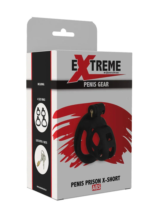 PenisPrisonCockCageX-ShortbyHiddenDesire2 | bestel discreet online bij Happytoys, de erotische webshop geleid door een vrouw.