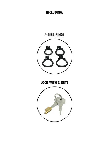 Beste vandaag nog: Penis Prison Cock Cage X - Short by Hidden Desire - bij Happytoys Sexshop: online sex shop for Feeling Happy & Easy 😊