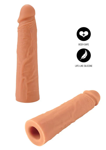 Penis Sleeve Liquid Silicone 20 cm by Hidden Desire - Happytoys Sexshop: online sex shop for Feeling Happy & Easy 😊 - Discreet geleverd