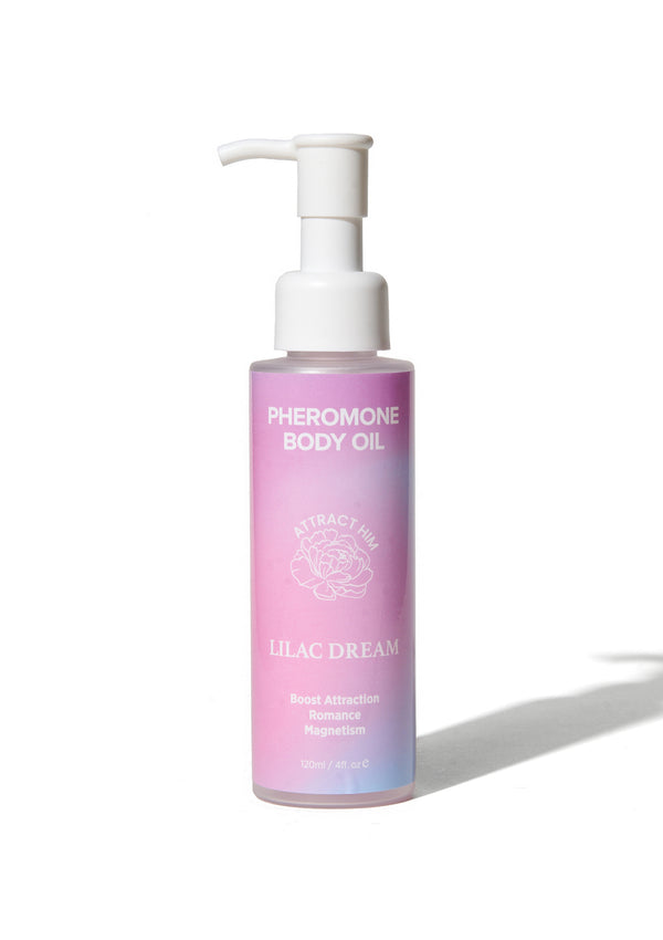 Beste vandaag nog: Phero Body Oil Attract Him 120 ml by Eye of Love Bloom - bij Happytoys Sexshop: online sex shop for Feeling Happy & Easy 😊