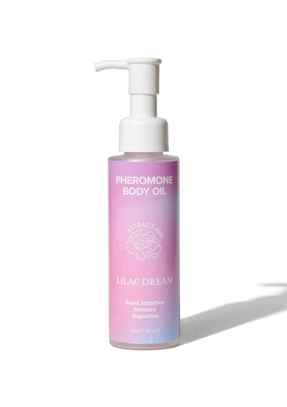 Beste vandaag nog: Phero Body Oil Attract Him 120 ml by Eye of Love Bloom - bij Happytoys Sexshop: online sex shop for Feeling Happy & Easy 😊