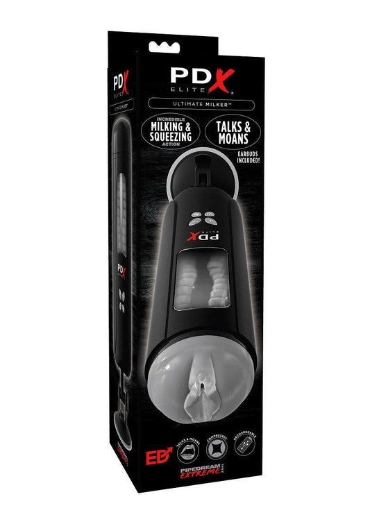 Pipedream PDX Elite Ultimate Milker Masturbator - Happytoys Sexshop: online sex shop for Feeling Happy & Easy 😊 - Discreet geleverd