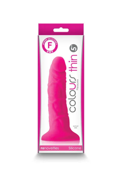 Pleasures Dildo Thin 5 inch by NS Novelties - Happytoys Sexshop: online sex shop for Feeling Happy & Easy 😊 - Discreet geleverd