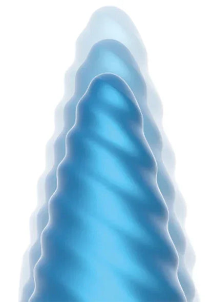 Ribbed Anal Plug Vibrating + Remote by Playhouse