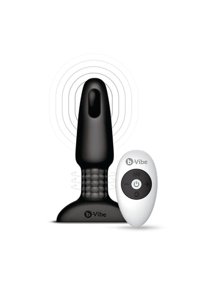 Rimming_Plug_2_with_remote_control_by_B-Vibe | bestel discreet online bij Happytoys, de erotische webshop geleid door een vrouw.