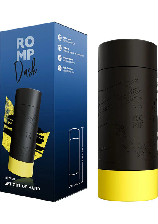 Dash Masturbator by Romp - Happytoys Sexshop: online sex shop for Feeling Happy & Easy 😊 - Discreet geleverd