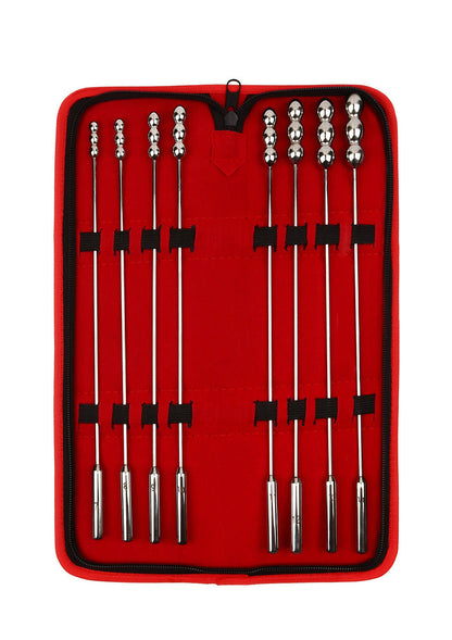 Beste vandaag nog: Rosebud Urethral Dillators Sounds 8 pcs by Mr. Steel - bij Happytoys Sexshop: online sex shop for Feeling Happy & Easy 😊