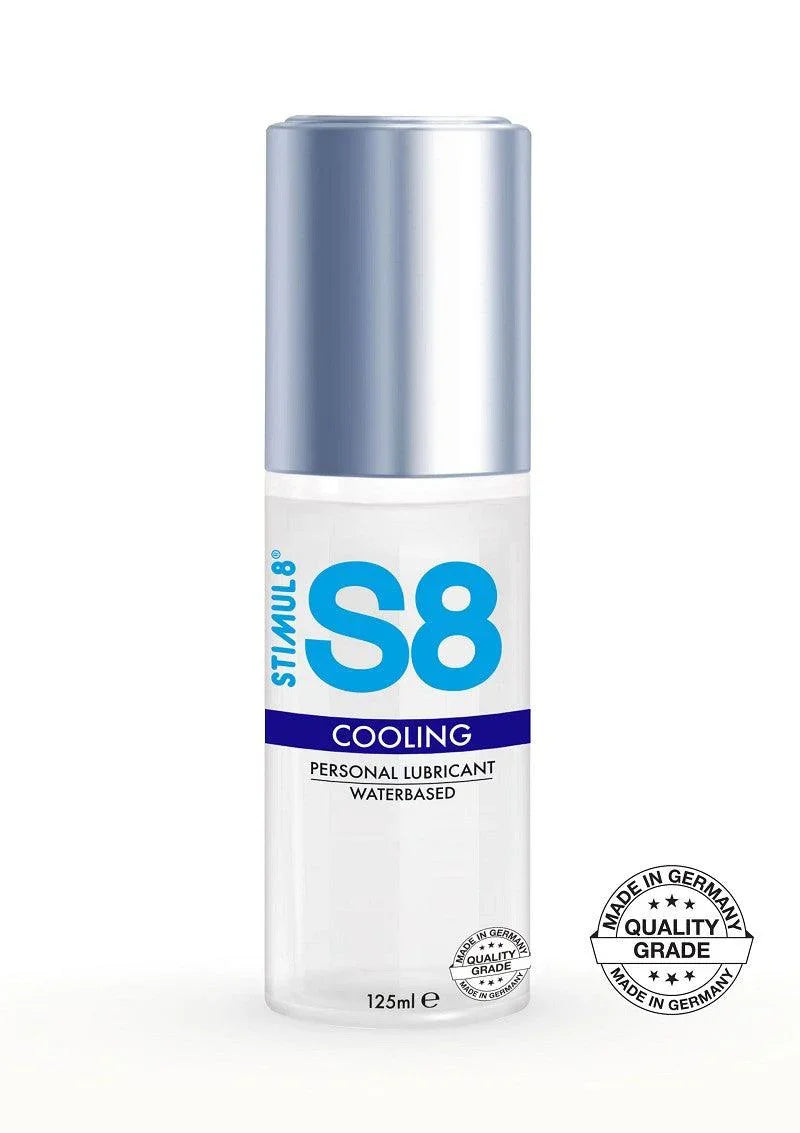 S8 Waterbased Cooling Lube 125ml - Happytoys Sexshop: online sex shop for Feeling Happy & Easy 😊 - Discreet geleverd