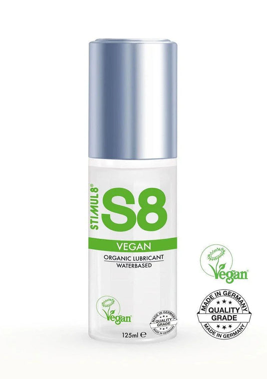 S8 Waterbased Vegan Lube 125ml - Happytoys Sexshop: online sex shop for Feeling Happy & Easy 😊 - Discreet geleverd