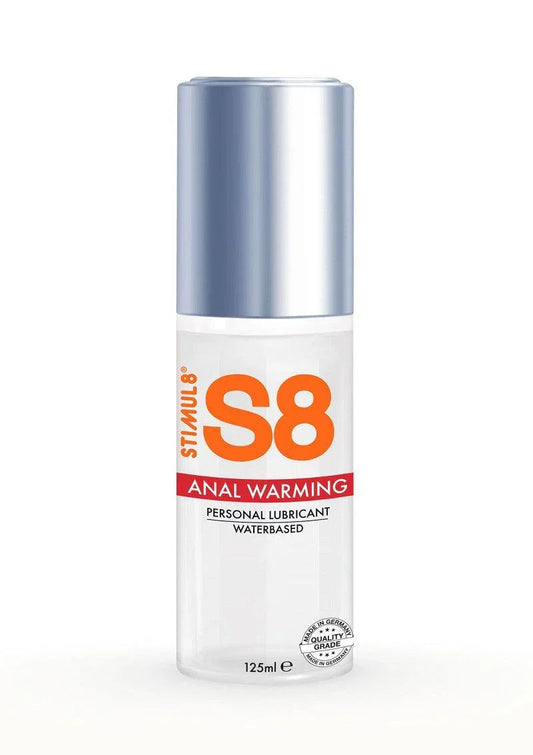 S8 Waterbased Warming Anal Lube 125ml Anaal Glijmiddel - Happytoys Sexshop: online sex shop for Feeling Happy & Easy 😊 - Discreet geleverd