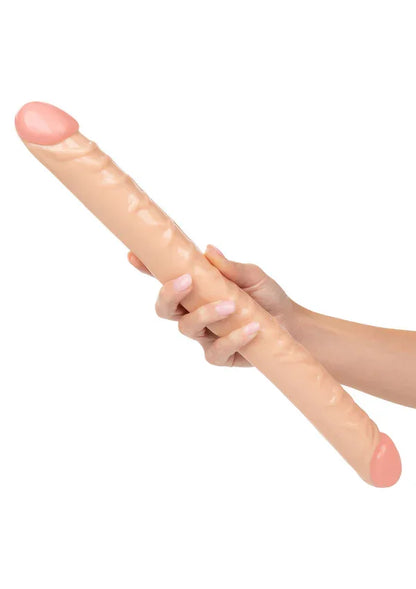 Size Queen Double Dong Skink 17 inch by CalExotics - Happytoys Sexshop: online sex shop for Feeling Happy & Easy 😊 - Discreet geleverd