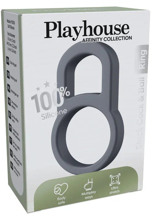 Stack Cock & Ball Ring by Playhouse