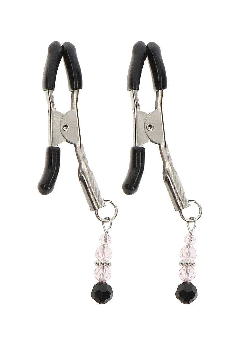 Nipple Play Non Adjustable Clamps Beads by Taboom - Happytoys Sexshop: online sex shop for Feeling Happy & Easy 😊 - Discreet geleverd