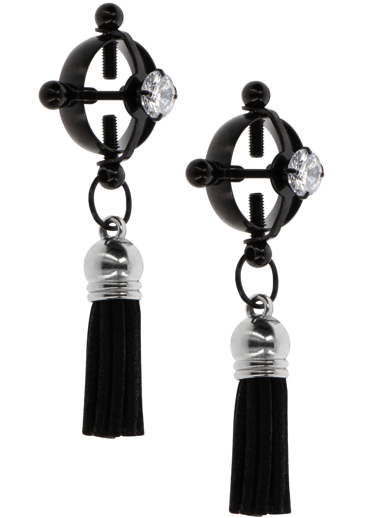 Beste vandaag nog: Tassel Tease Clamps byTaboom Nipple Play - bij Happytoys Sexshop: online sex shop for Feeling Happy & Easy 😊