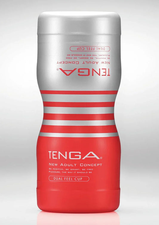 Tenga Dual Feel Cup Medium - Happytoys Sexshop: online sex shop for Feeling Happy & Easy 😊 - Discreet geleverd