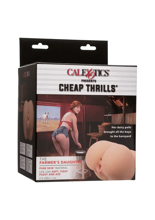 Verpakking van The Farmer's Daughter door CalExotics met productfoto