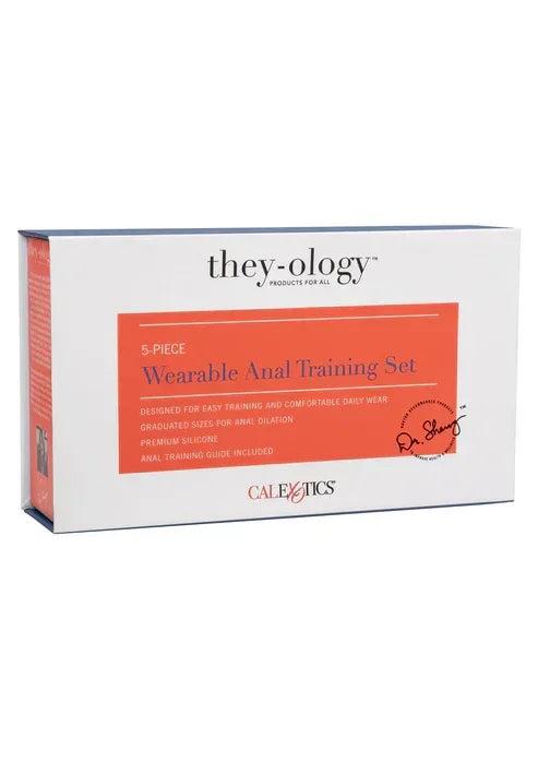 Verpakte they-ology anale trainingsset van CalExotics, 5-delig