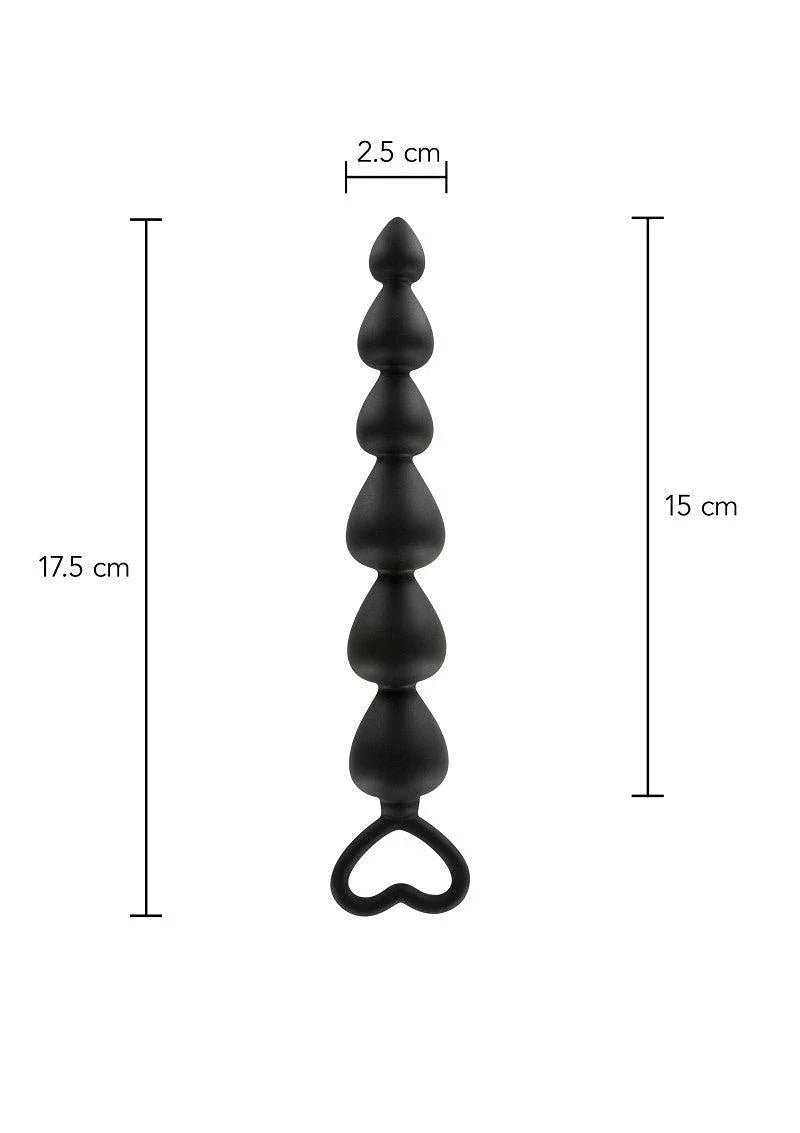 Anal Play Bottom Beads by ToyJoy - Happytoys Sexshop: online sex shop for Feeling Happy & Easy 😊 - Discreet geleverd