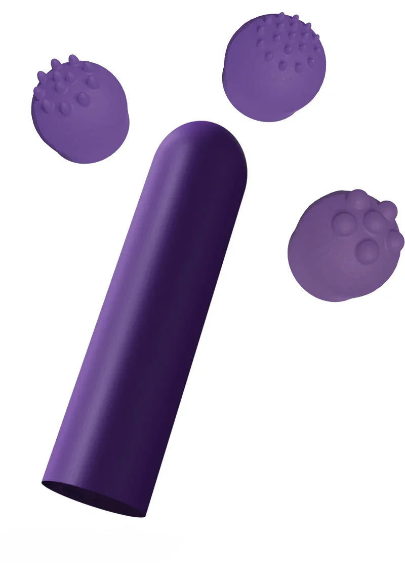 Designer Edition Pocket Vibrator Purple by Toyjoy - Happytoys Sexshop: online sex shop for Feeling Happy & Easy 😊 - Discreet geleverd