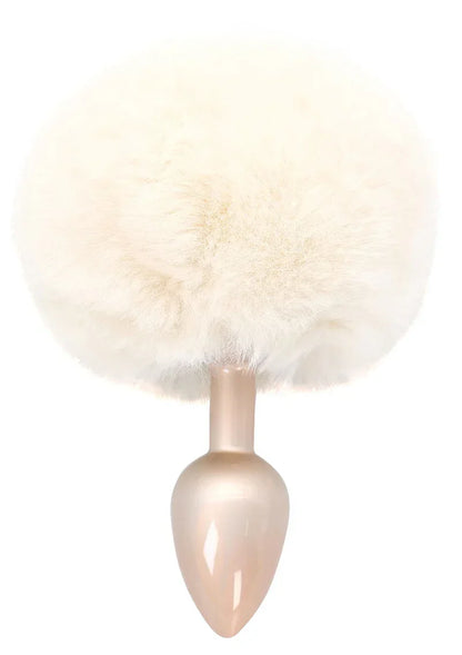 Beste vandaag nog: Happiness Enchanting Bunnytail Buttplug White by Toyjoy - bij Happytoys Sexshop: Toys for Feeling Happy & Easy 😊