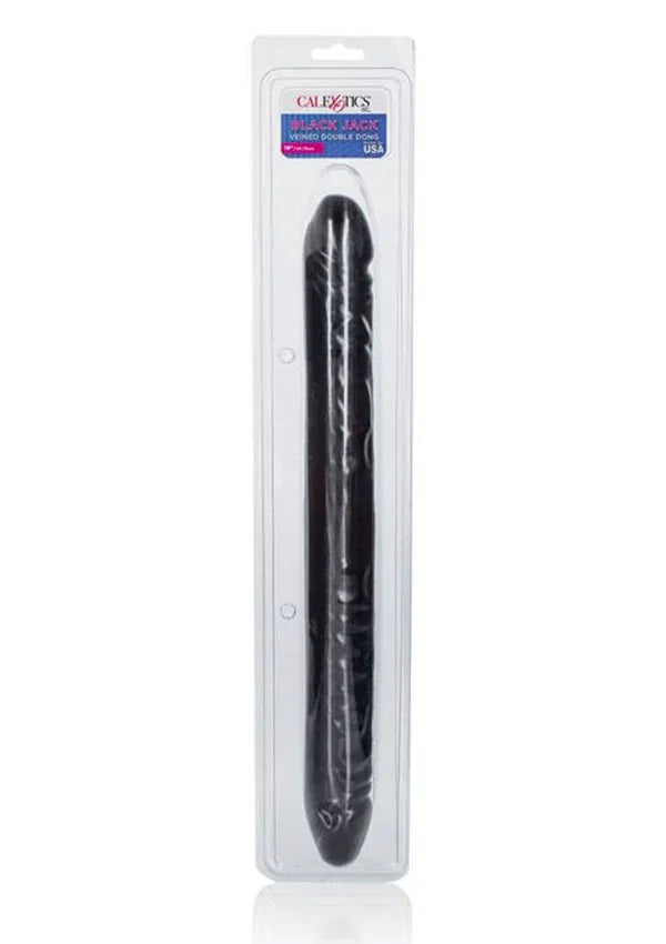 Veined Double Dong 18 inch Light Skin Tone by CalExotics - Happytoys Sexshop: online sex shop for Feeling Happy & Easy 😊 - Discreet geleverd