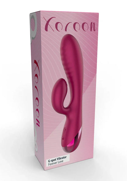 Forever Love G-Spot Rabbit Vibrator by Xocoon - Happytoys Sexshop: online sex shop for Feeling Happy & Easy 😊 - Discreet geleverd