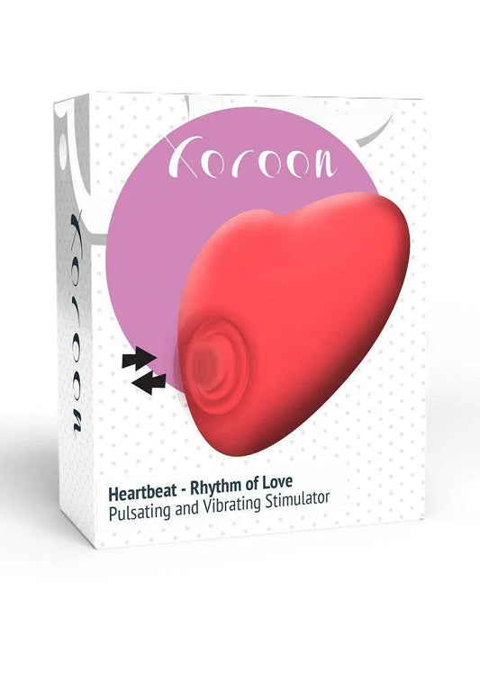 Heartbeat Pulsating & Vibrating Stimulator by Xocoon - Happytoys Sexshop: online sex shop for Feeling Happy & Easy 😊 - Discreet geleverd